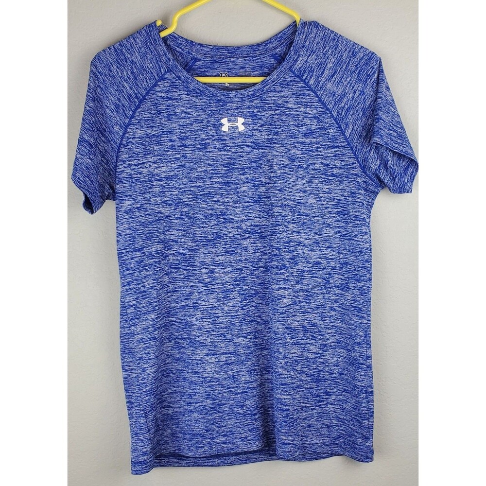 Under Armour Men's Heathered Blue Active T-shirt Small/Medium? Athletic Shirt